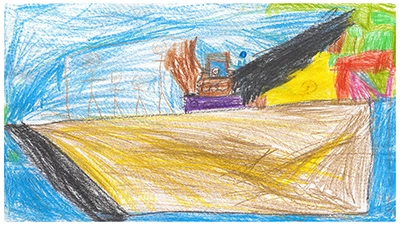 Ata Çalışkan 14 nolu çizimi